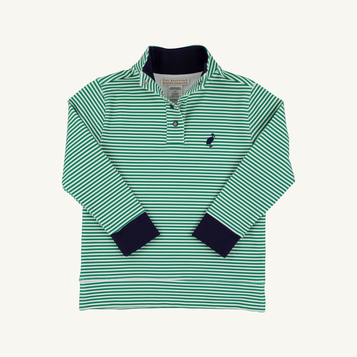 Pendleton Popped Collar, Kiawah Kelly &amp; Navy Stripe