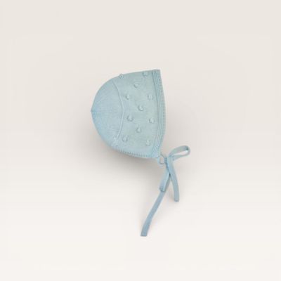 Raised Dot Bonnet, Blue