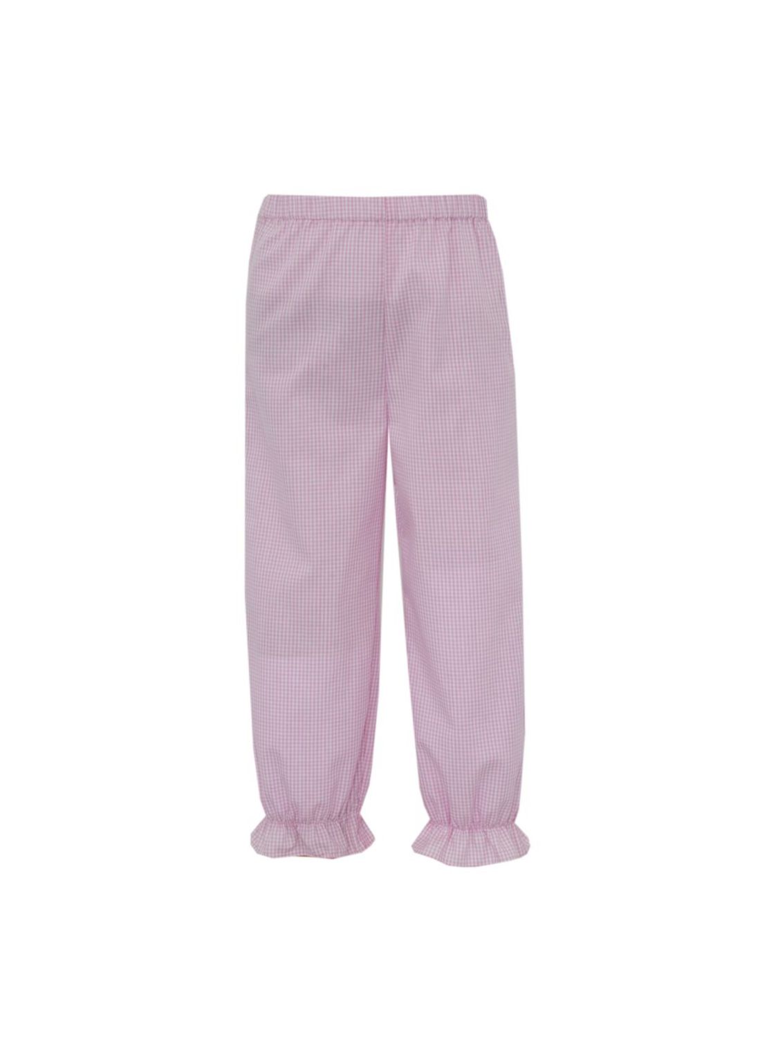 Pink Gingham Bloomer Pants