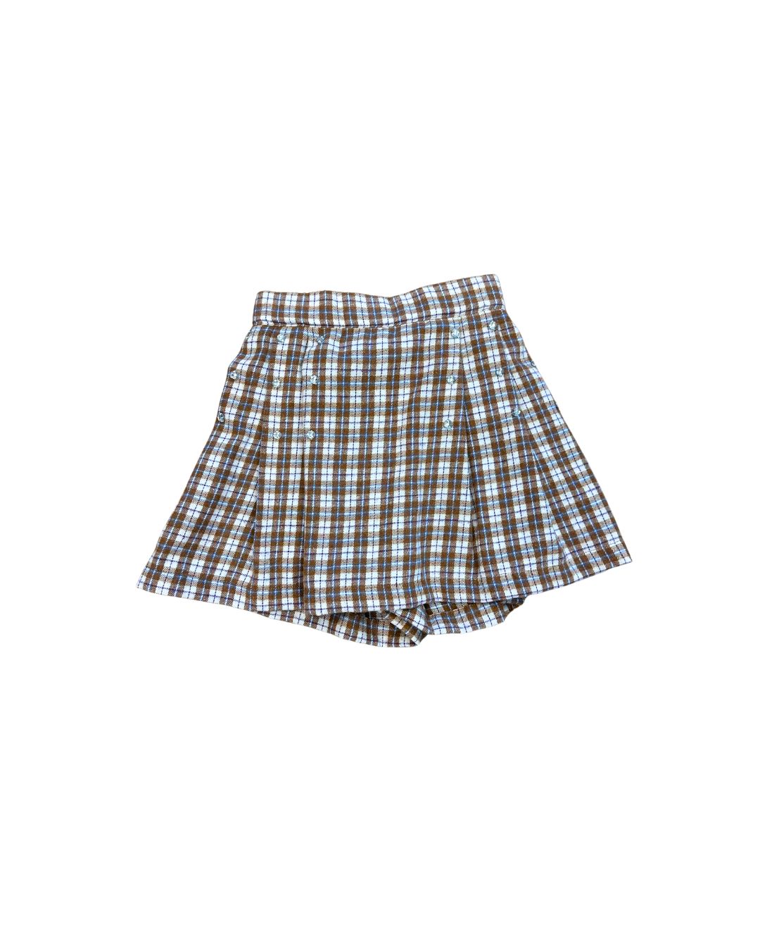 Marlow Pleat Skort, Blue