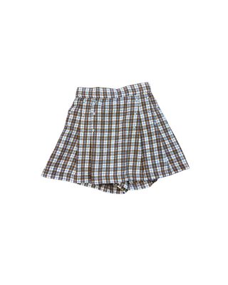 Marlow Pleat Skort, Blue