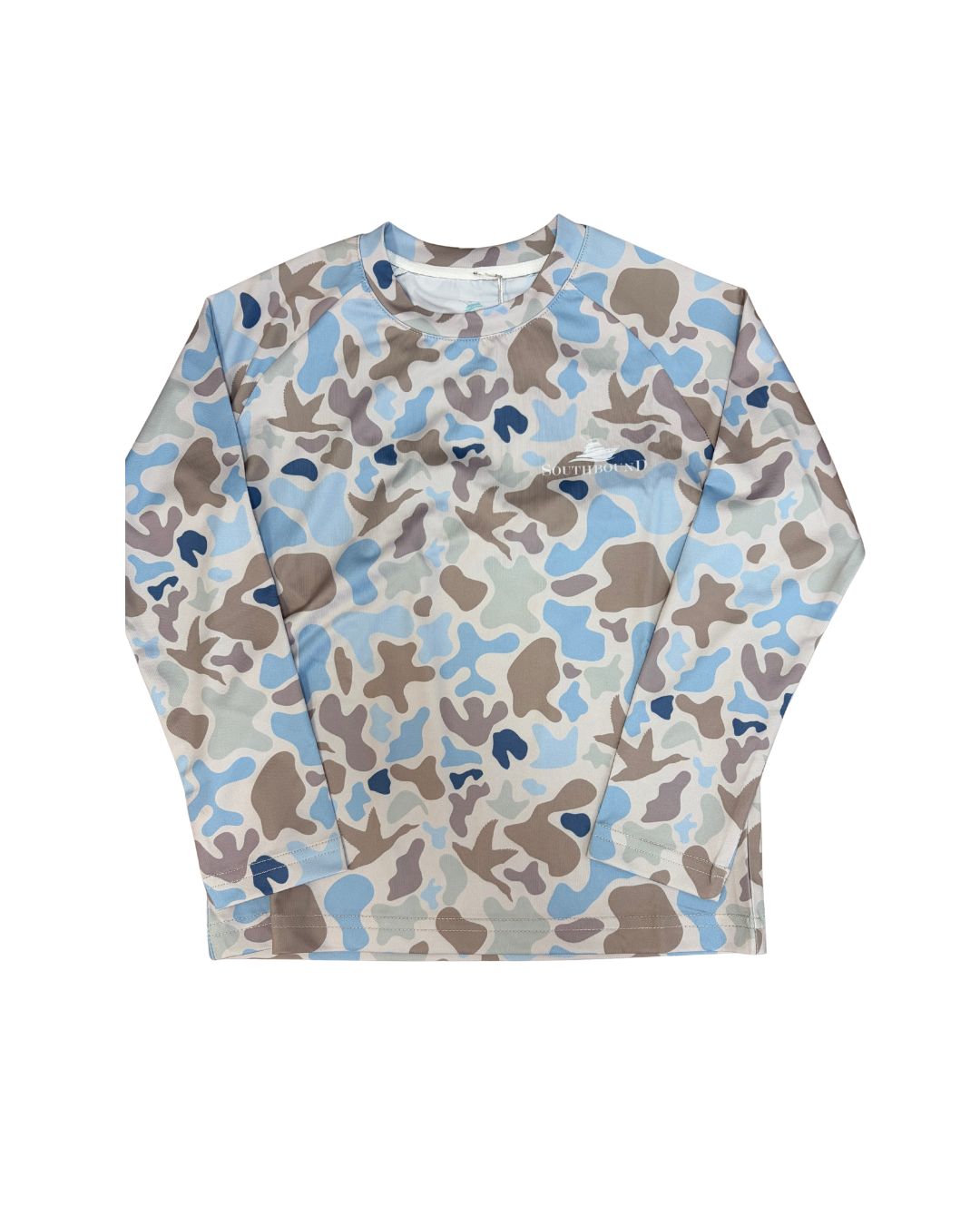 Perf Tee-Blue Camo