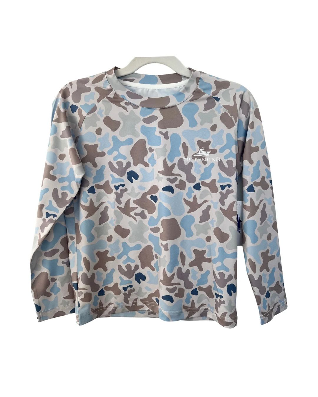 Perf Tee-Blue Camo
