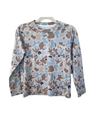 Perf Tee-Blue Camo