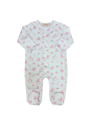 Tiny Baby Toys Footie, Pink