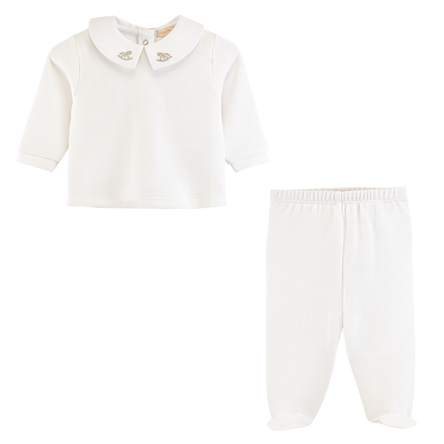 Rocking Horse Pima Jacquard Pant Set