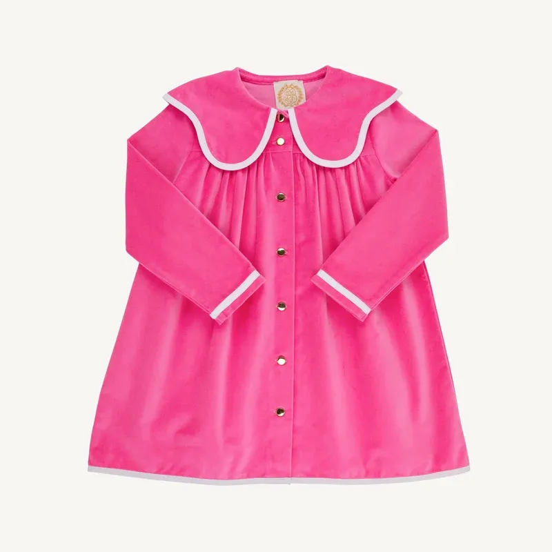 Tabitha`s Teacher`s Pet Dress, Velveteen, Winter Park Pink