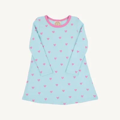 Polly Play Dress LS, Heart Eyes