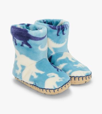 Dino Silhouette Fleece Slipper