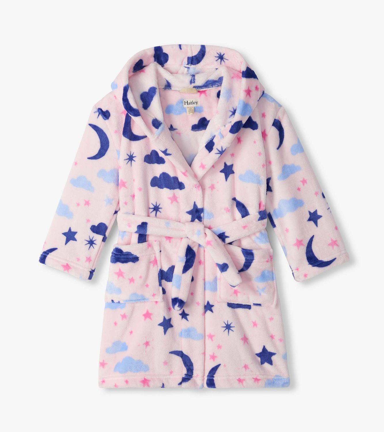 Night Sky Fuzzy Fleece Robe
