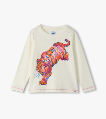 Fierce Tiger LS Graphic Tee