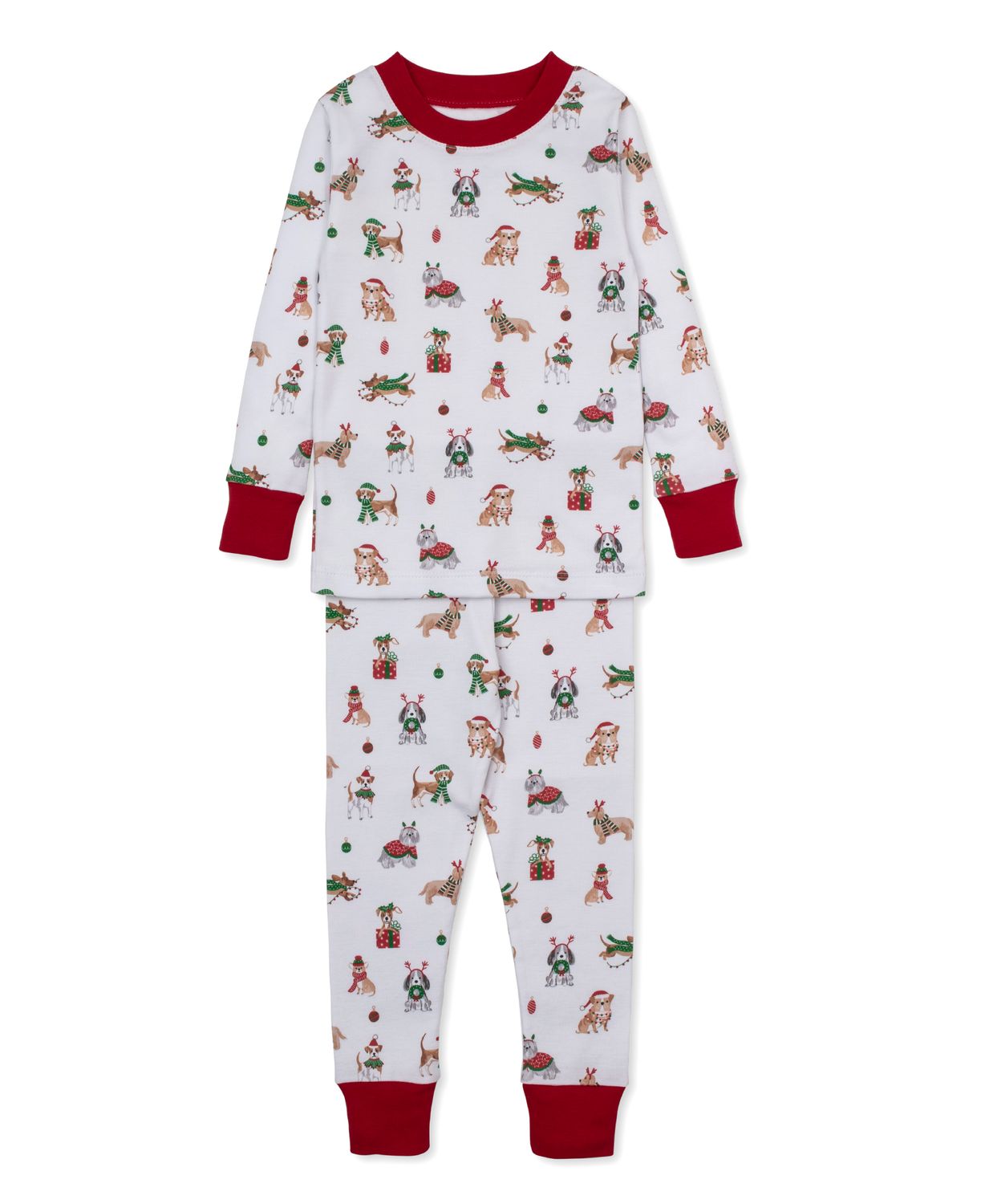 Pajama Set Snug, Santa's Merry Pups