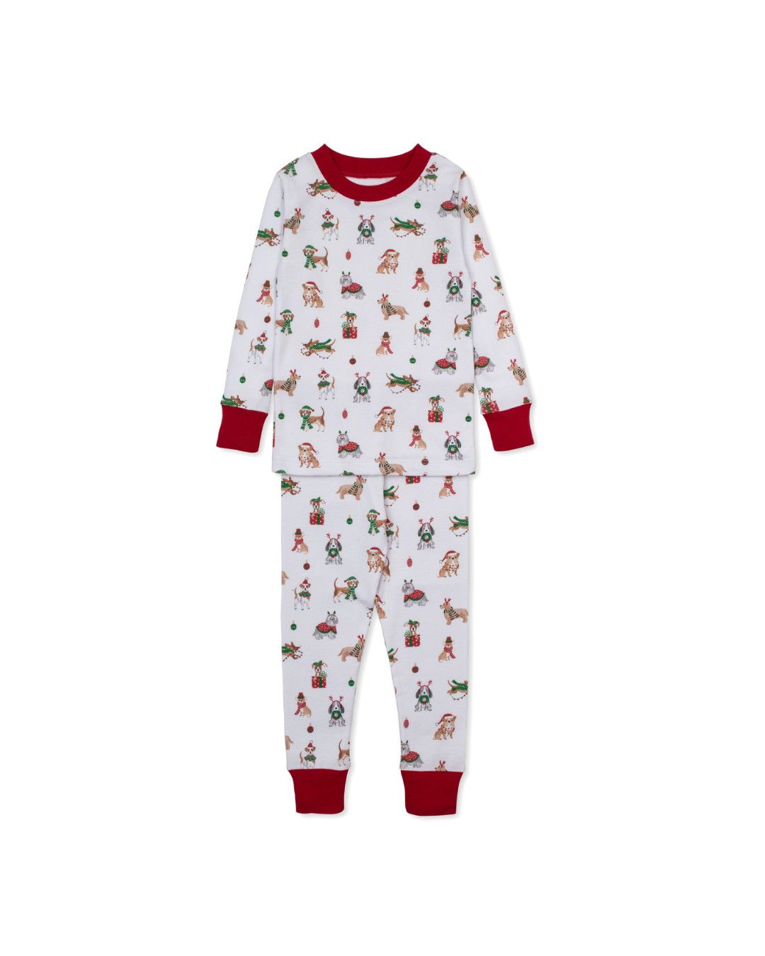 Pajama Set Snug, Santa's Merry Pups