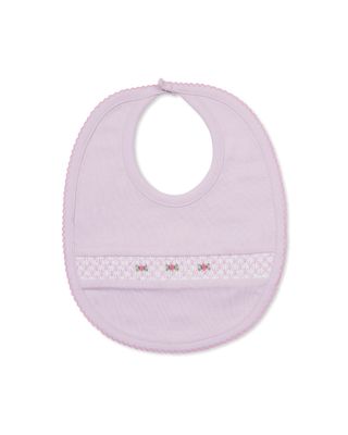 CLB Fall 26 Bib w/ Hand Smock, Pink