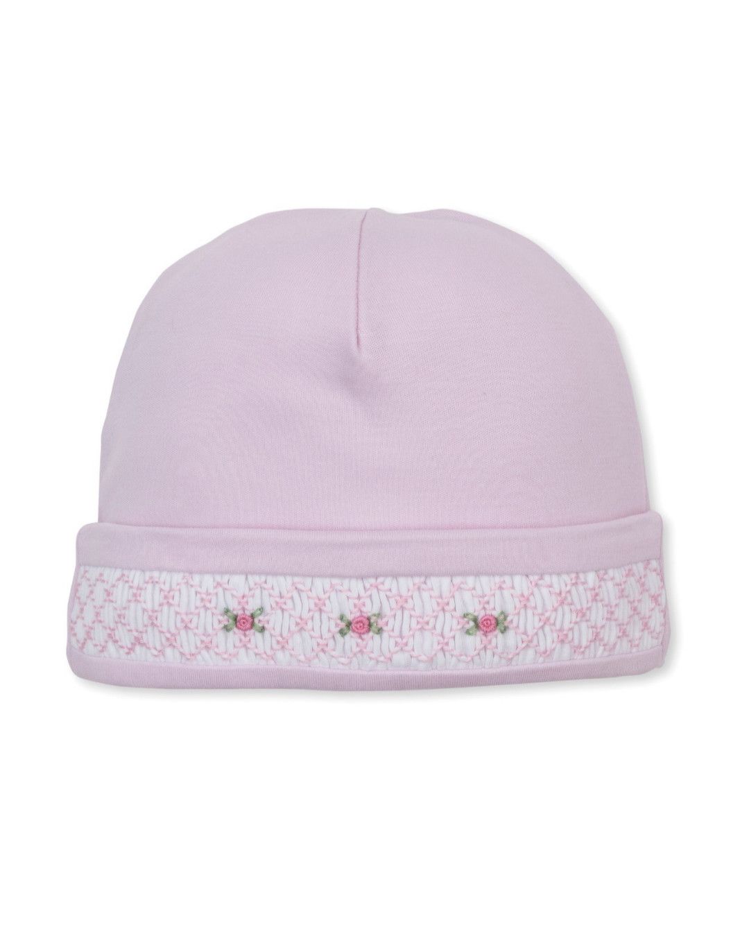 CLB Fall 26 Hat w/ Hand Smock, Pink NB
