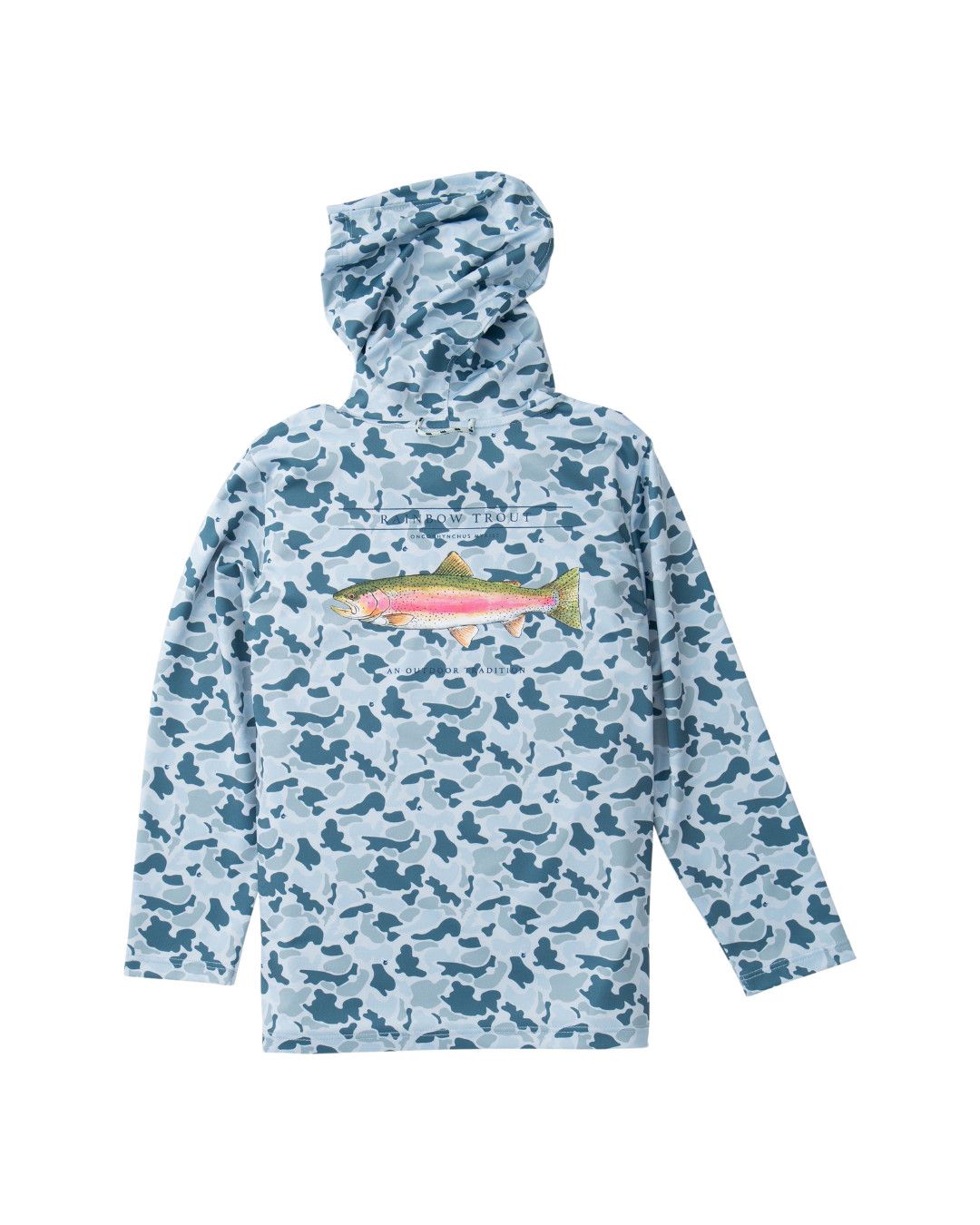 Pro Performance Hoodie, Cool Blues Break Point Camo