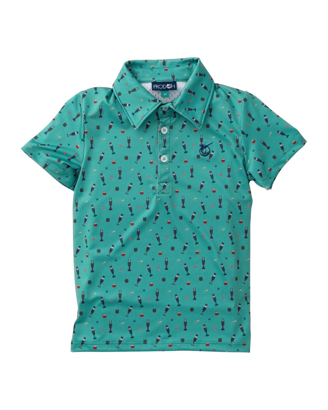 SS Pro Performance Polo, Nutcracker Print