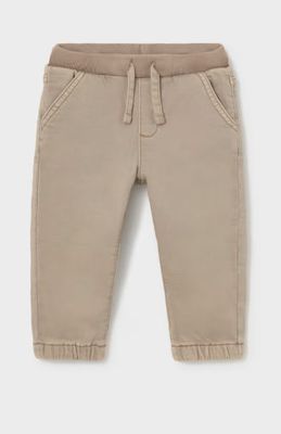 Twill Jogger Pant, Dark Mole