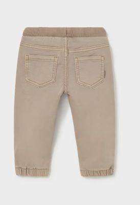Twill Jogger Pant, Dark Mole