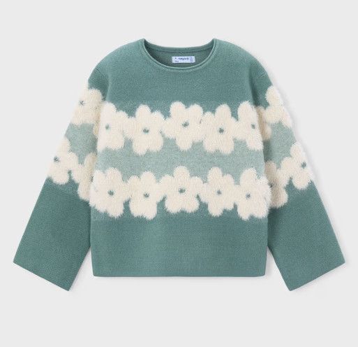 Girl Sweater, Bayleaf Flowers
