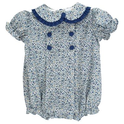 Posh Posies w Cornflower, Girls Bubble