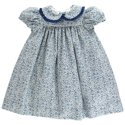 Posh Posies w Cornflower, Float  Dress