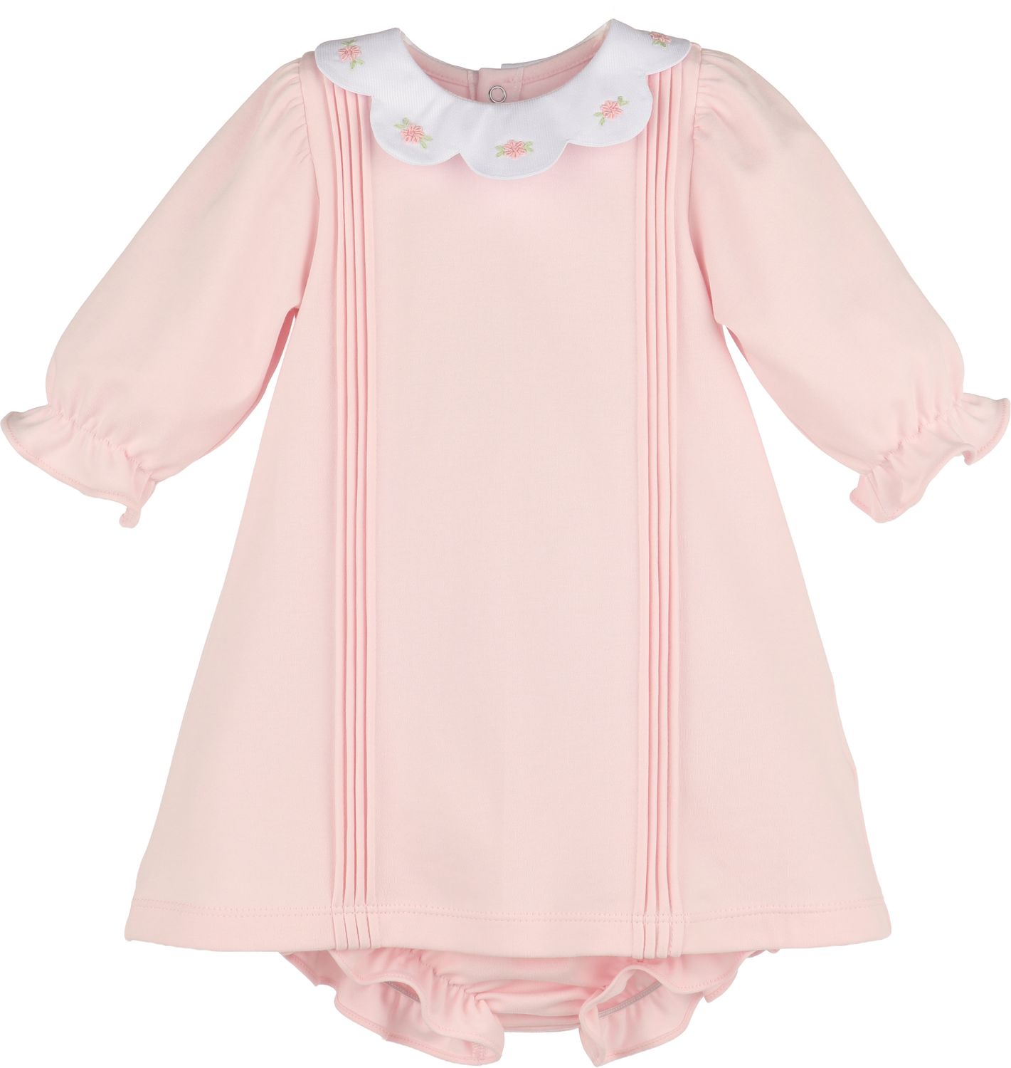 Warm Winter Home Dress, Pink