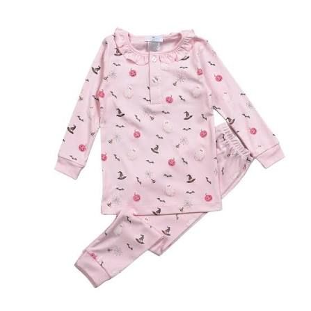 Spookie Time Pima 2 Piece Loungewear, Girl