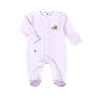 Pink Mallard Duck Pima Footie