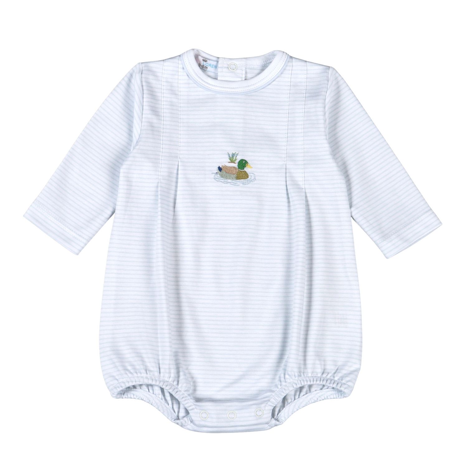 Blue Mallard Duck Pima LS Bubble