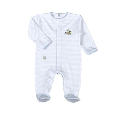 Blue Mallard Duck Pima Footie
