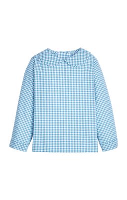 Peter Pan Shirt - Alpine Gingham