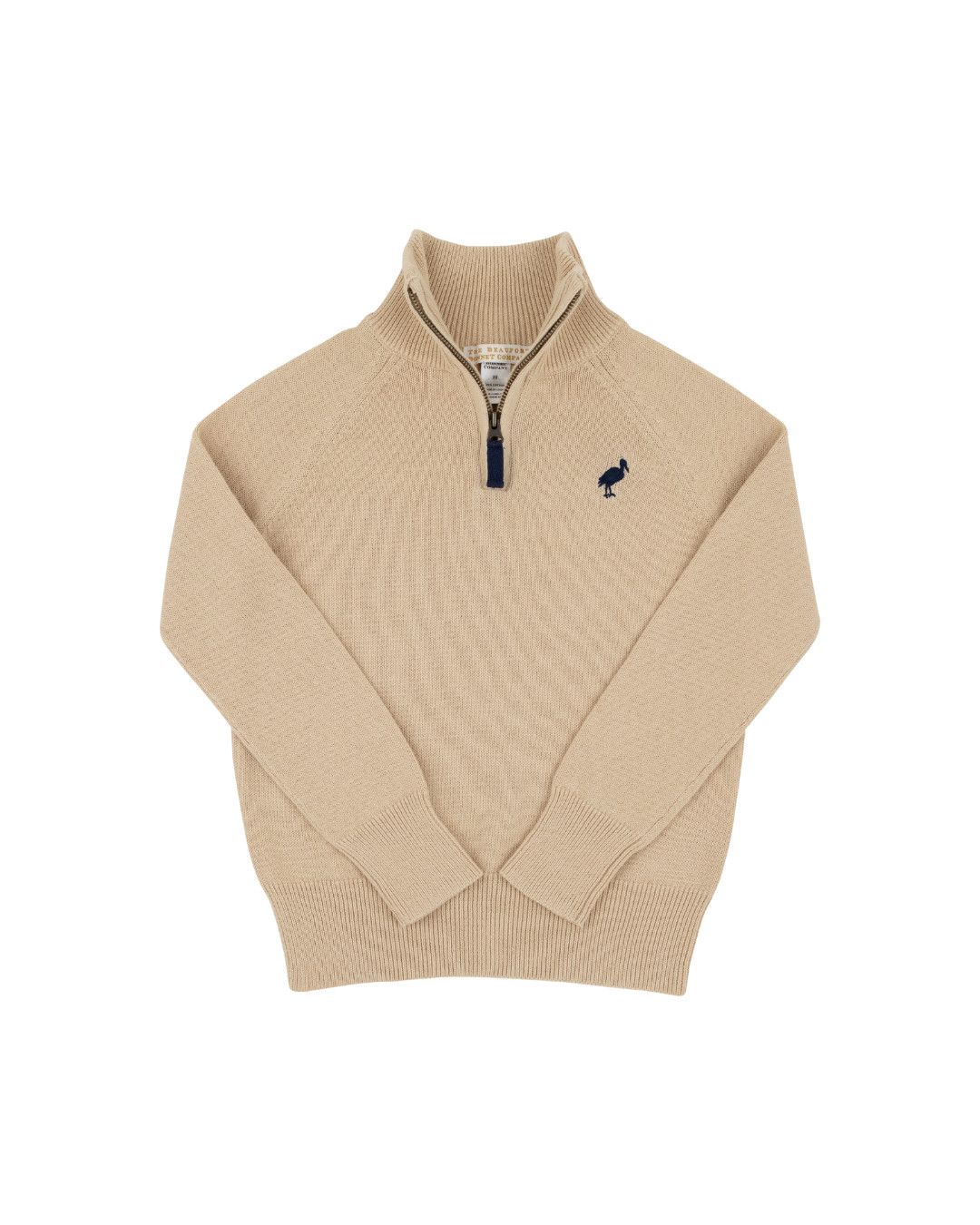 Hayden Half Zip Sweater,  Keeneland Khaki