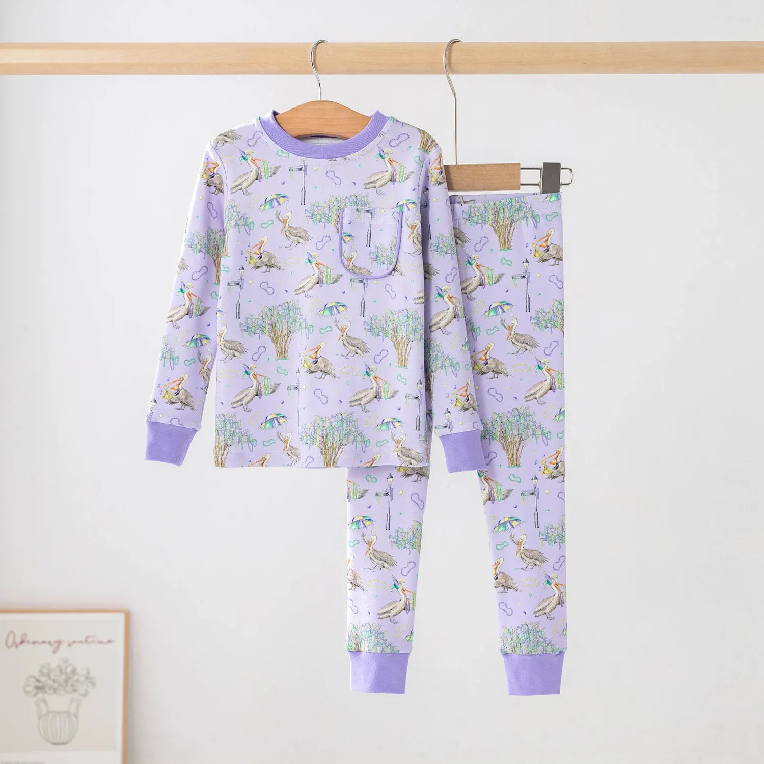 Feather &amp; Floats Organic Cotton Kids Pajama