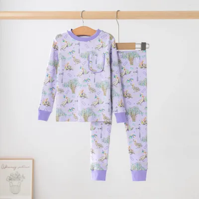 Feather &amp; Floats Organic Cotton Kids Pajama