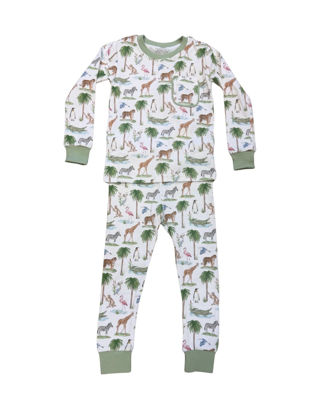 Go Wild Organic Cotton Pajama Set