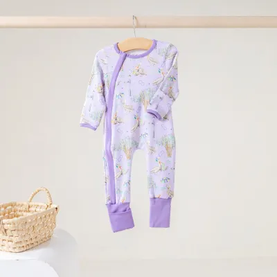 Feather &amp; Floats Organic Cotton Zip-Up