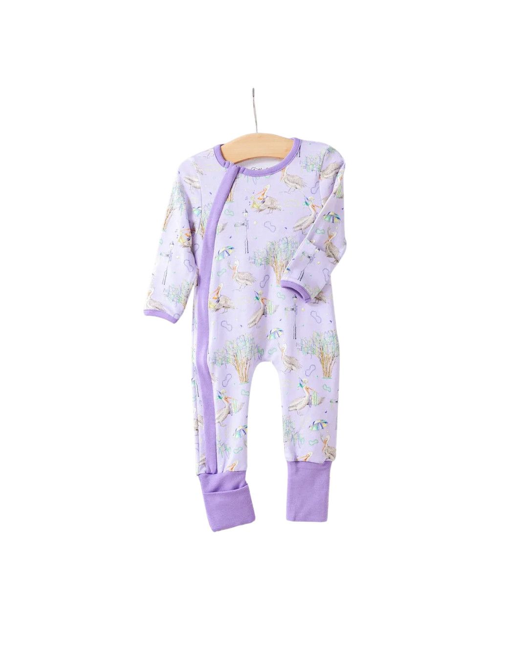 Feather &amp; Floats Organic Cotton Zip-Up