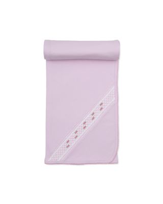 CLB Fall 26 Blanket w/ Hand Smock, Pink