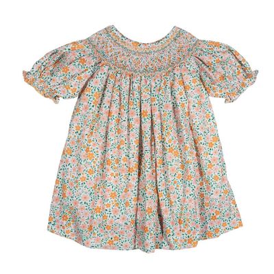 Smocked Floral Avery Dress