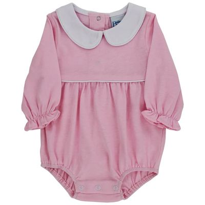 Pink Knit LS Bubble