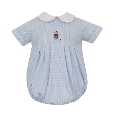 Blue Check  Knit Golf Bubble