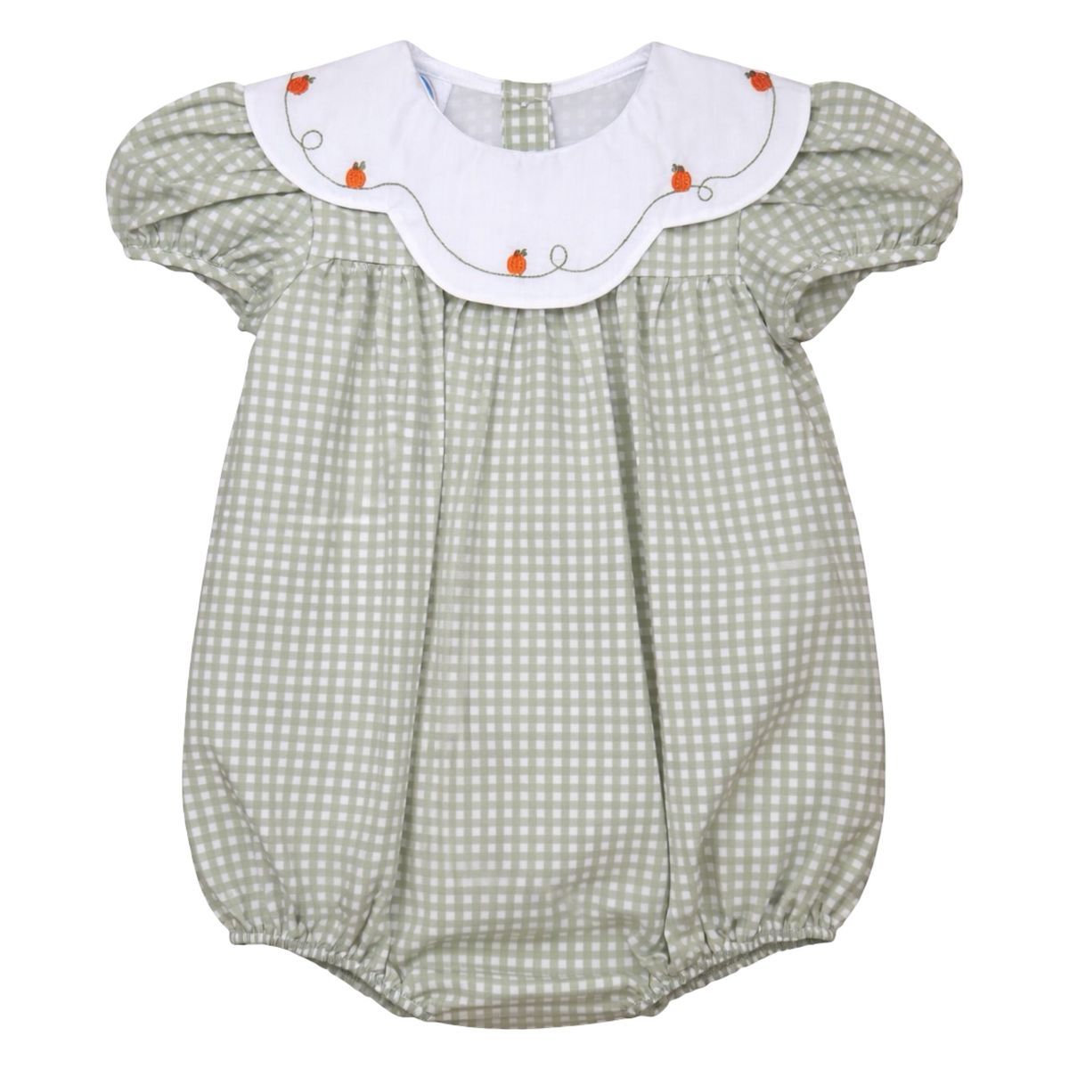 Charlotte Scallop Collar Bubble, Sage Pumpkins