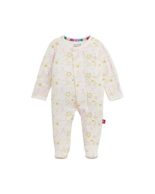 Star Signs Pink Modal Footie