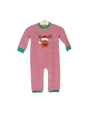 Reindeer Applique Boys Romper
