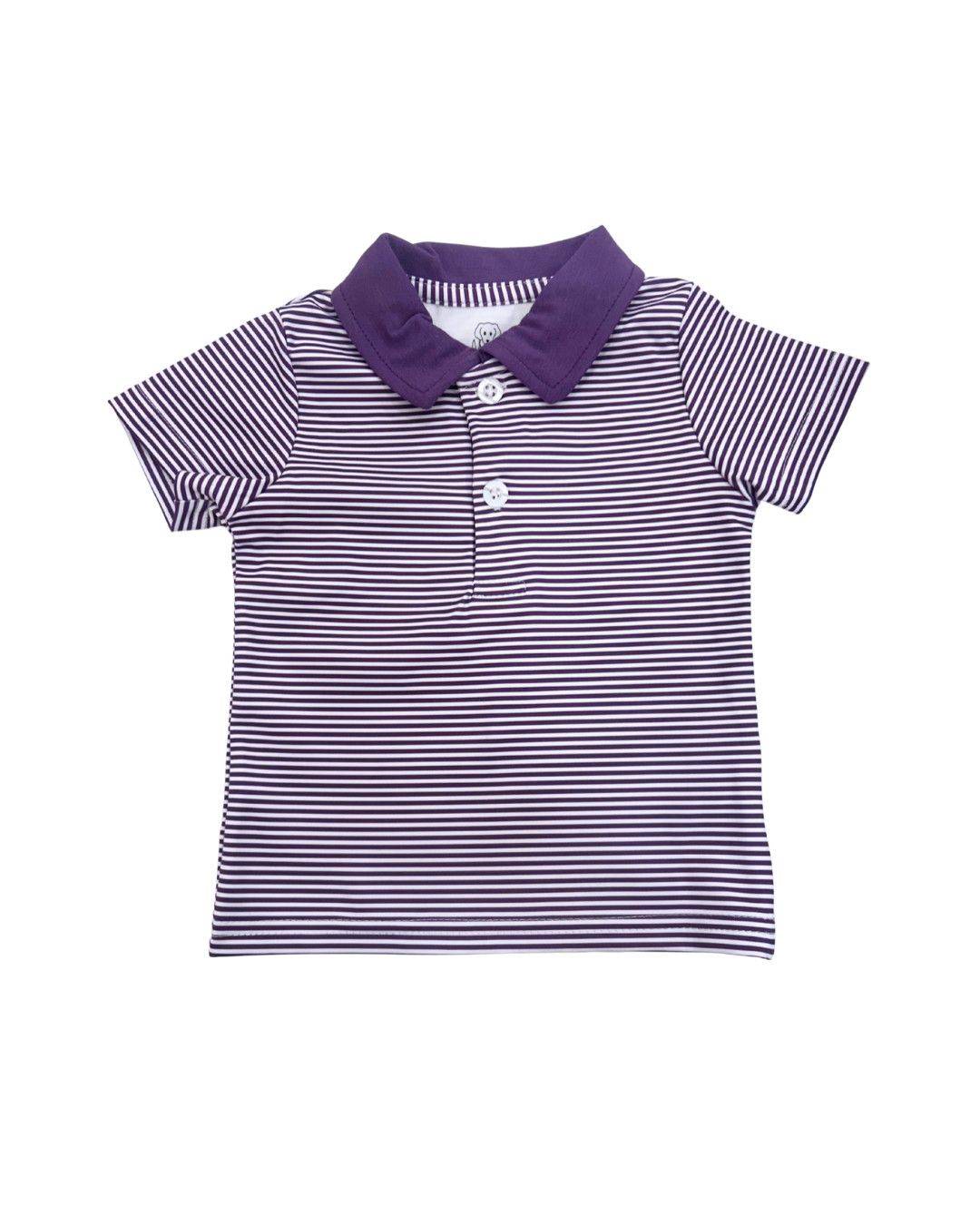Dawson SS Polo, Purple Stripe