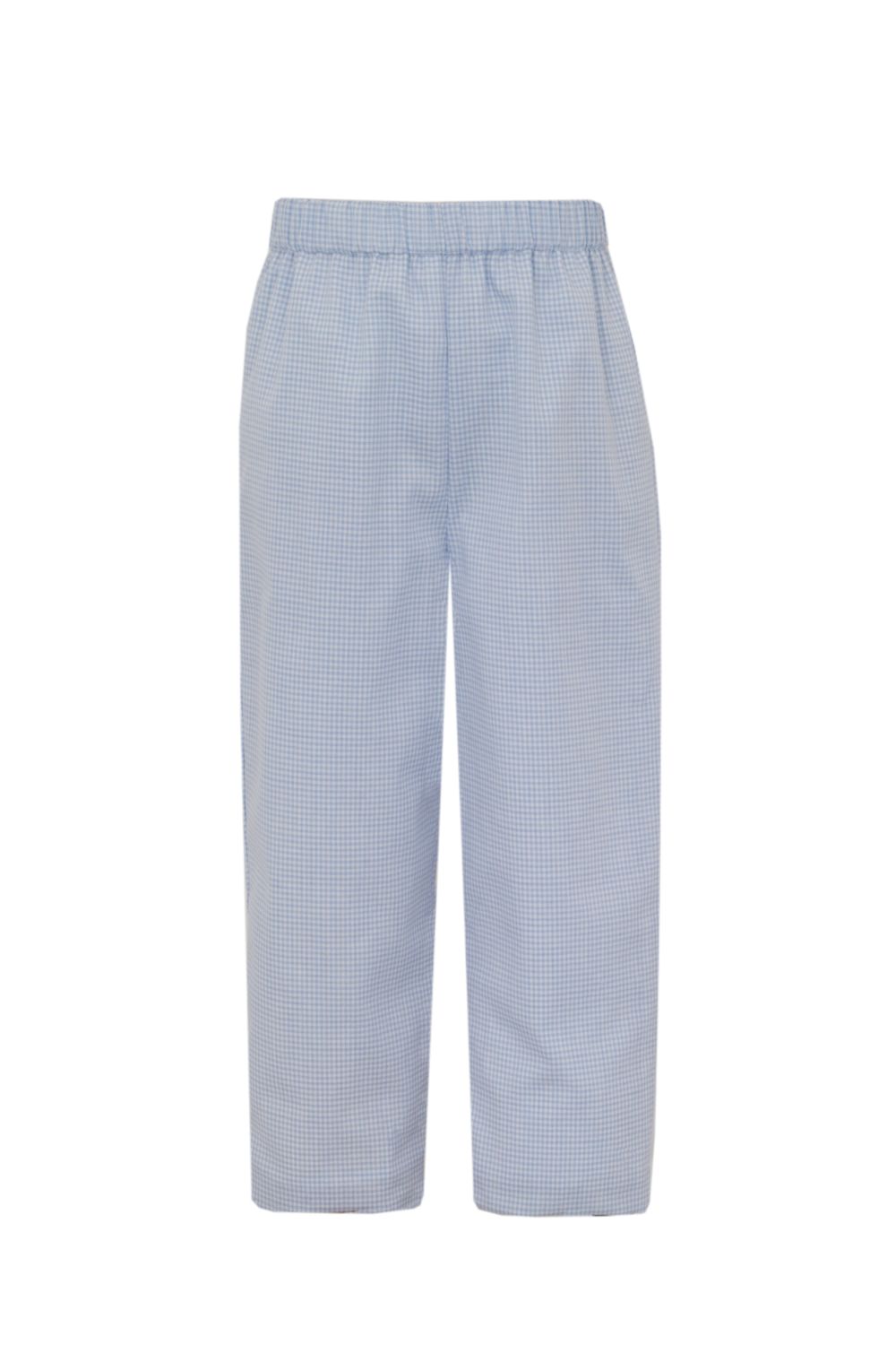 Gingham Pants, Lt Blue