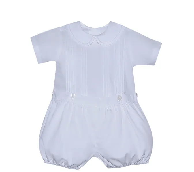 White Teddy Button On Suite