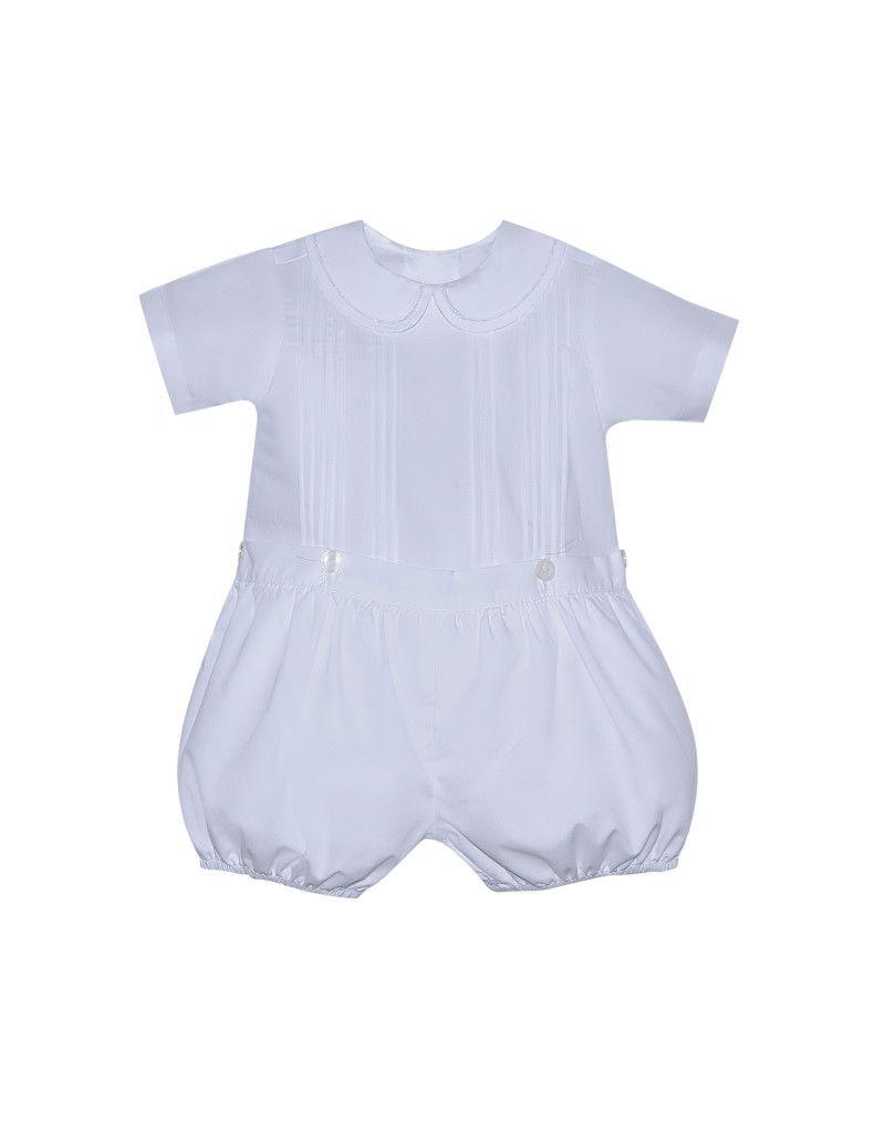 White Teddy Button On Suite