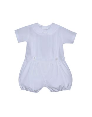 White Teddy Button On Suite